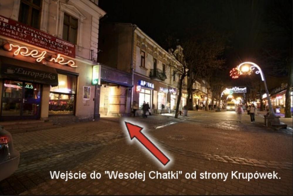 Wesola Chatka Zakopane - Krupowki 37A -Centrum Exteriér fotografie